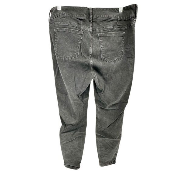 Torrid Denim Jeggings Womens 18R Black 3 Button and Zip Fly Pockets - Picture 3 of 8